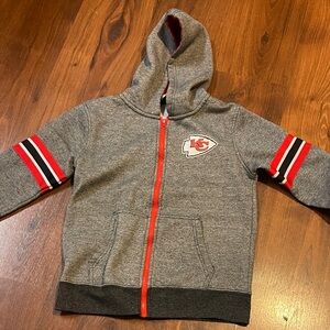NFL Kids Gray and Red Hoodie